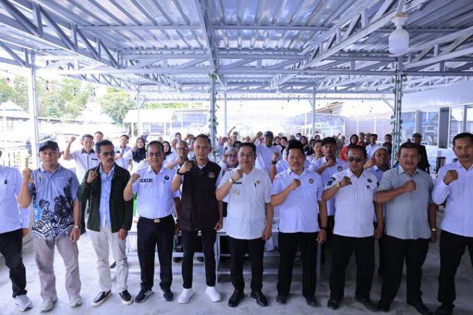 Buka Kegiatan Rakorwil UPK Sultra, Wakil Bupati Bombana Dukung, dan Meminta UPK Bersinergi